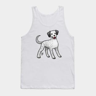 Dog - Dalmatian - Dark Ears Tank Top